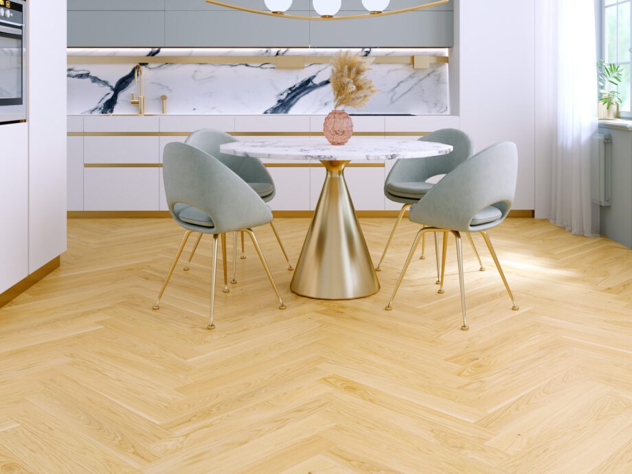 Kalanruoto tammiparketti Esta AB Pure Line 700 mm erittäin mattalakattu – lähikuva Kalanruoto tammiparketti Esta AB Pure Line 700 mm erittäin mattalakattu – 3
