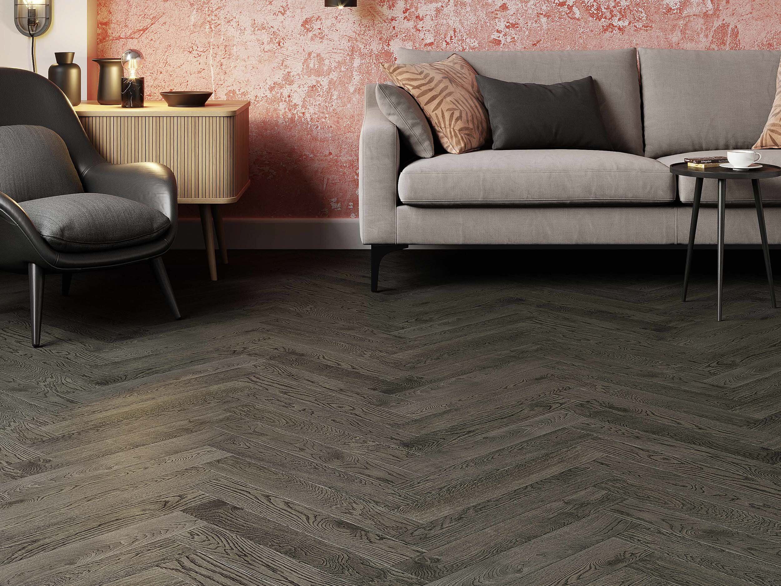Kalanruoto tammiparketti Esta BC Lava Grey erittäin mattalakattu – 3