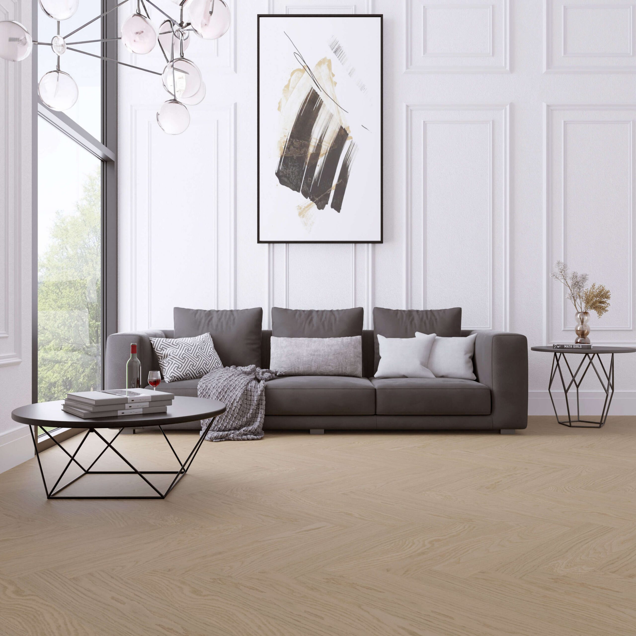 Kalanruoto tammiparketti Esta Nova Eco Elite Dazy erittäin mattalakattu – 3