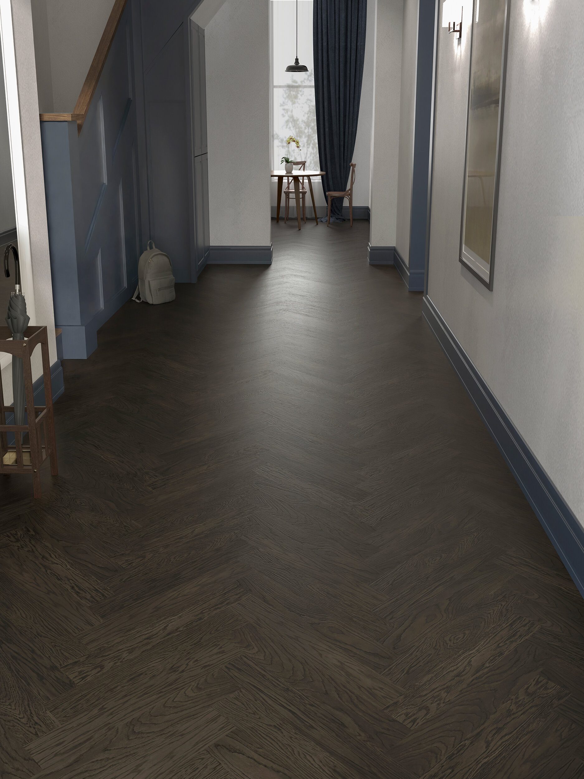 Kalanruoto tammiparketti Esta Nova Eco Elite Lava Grey erittäin mattalakattu – 3