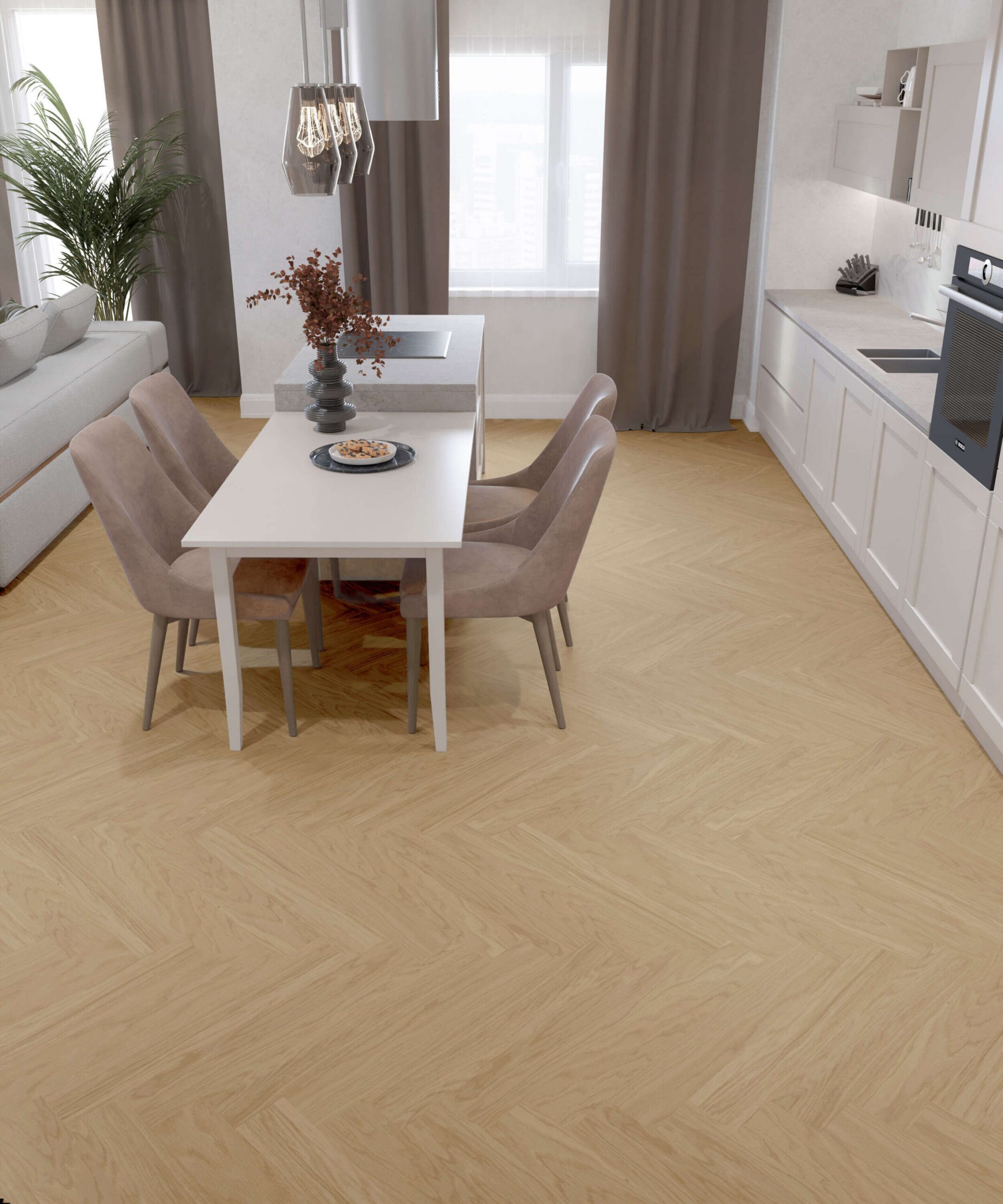Kalanruoto tammiparketti Esta Nova Eco Elite Pure Line erittäin mattalakattu – 3