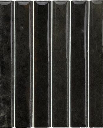 Keraaminen mosaiikki Dune Kit-Kat Noche Glossy, 11,5x23,1 cm, 8 mm