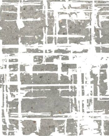 Kivikuvioinen koristelaatta ABK Poetry Stone Lines Grey, 60x120 cm, 8,5 mm, matta
