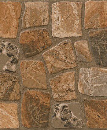 Kivikuvioinen mattapintainen lattialaatta Vilio Brown, 30x30 cm, 8 mm, ruskea, R9