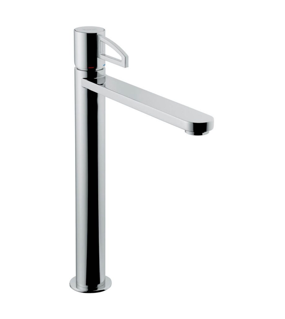 Korkea pesuallashana Emmevi Ade 78006, click-clack, kromi, rei’itetty kahva Korkea pesuallashana Emmevi Ade 78006, click-clack – 2