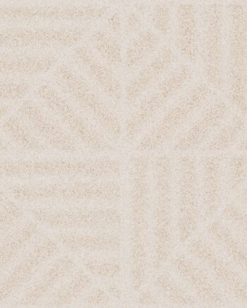 Kuviollinen koristelaatta ABK Moooi Sandy Reiki Rhea Ivory A, 60x60 cm, 8,5 mm, matta (naturale)