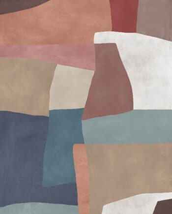 Kuviollinen koristesuurlaatta ABK Wide&Style Moodboard A, 160x320 cm, 6 mm, matta