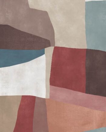 Kuviollinen koristesuurlaatta ABK Wide&Style Moodboard B, 160x320 cm, 6 mm, matta