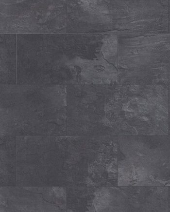 Laattakuvioinen vedenkestävä laminaattilattia Stone Dark, 8 mm, 32/AC4