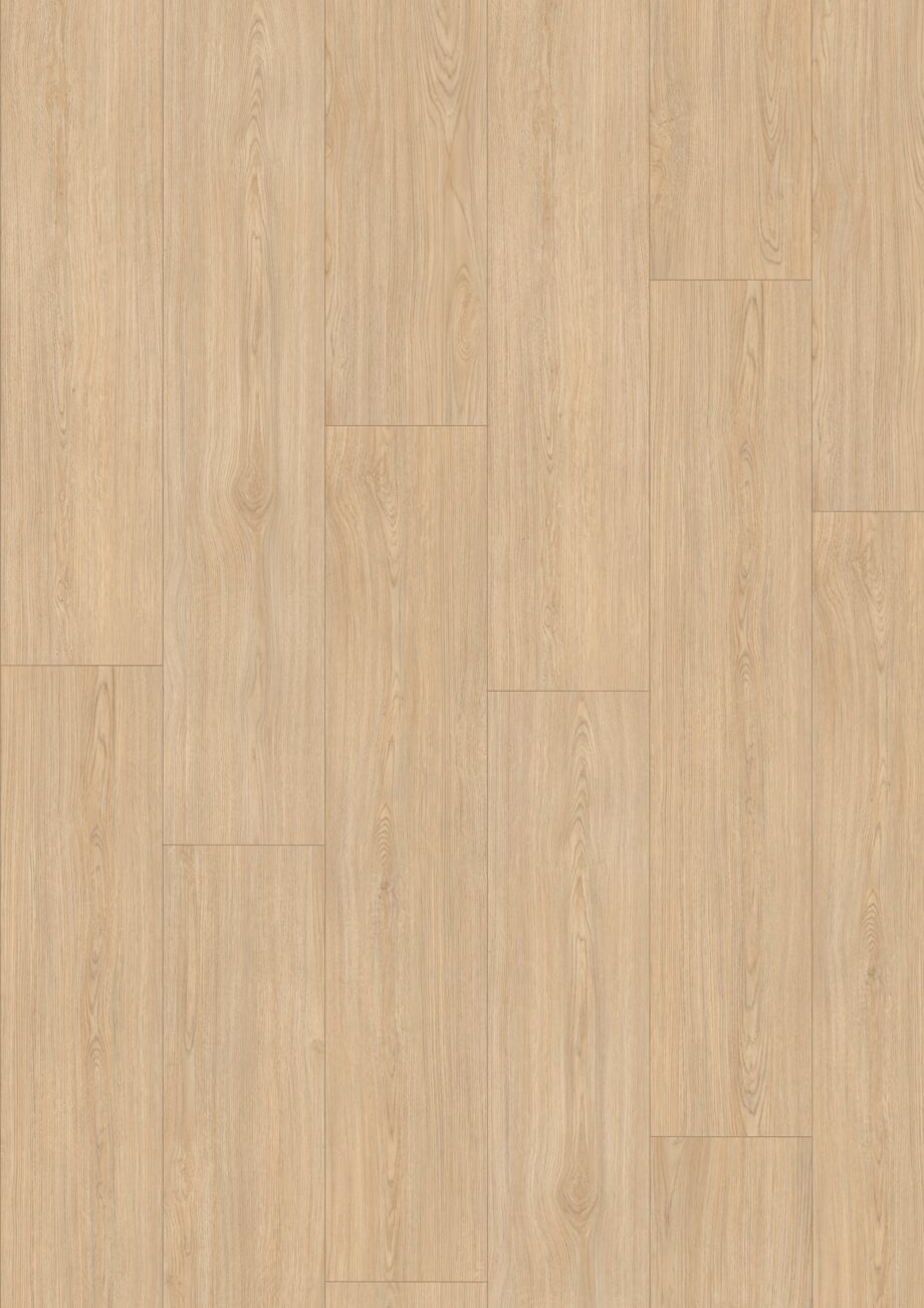 Laminaatti Egger vaalea luonnollinen Casella-tammi, Aqua+, leveä lauta 8 mm