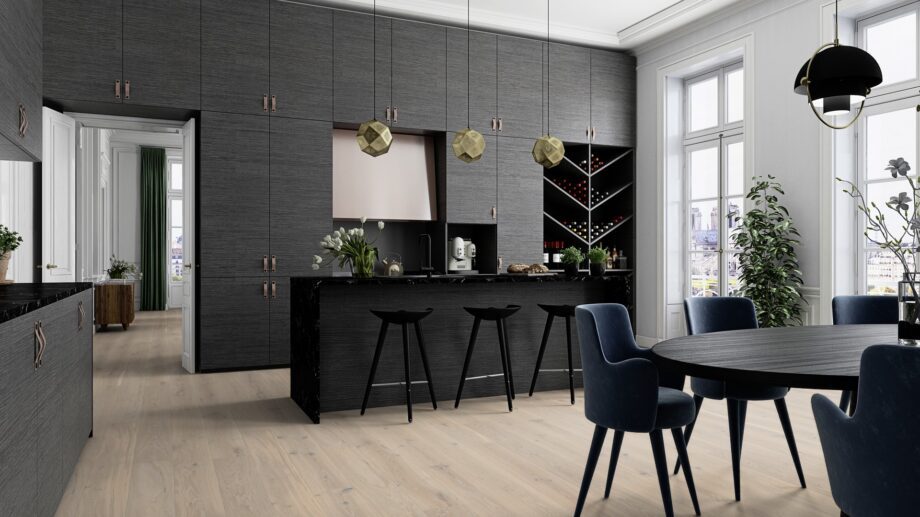 Laudparkett Bauwerk Casapark tamm 46 Farina B-Protect® ultramatt lakk 181mm