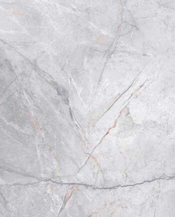 Marmorikuvioinen mattapintainen lattialaatta Silver Heels, 60x60 cm, 8 mm, harmaa, R9