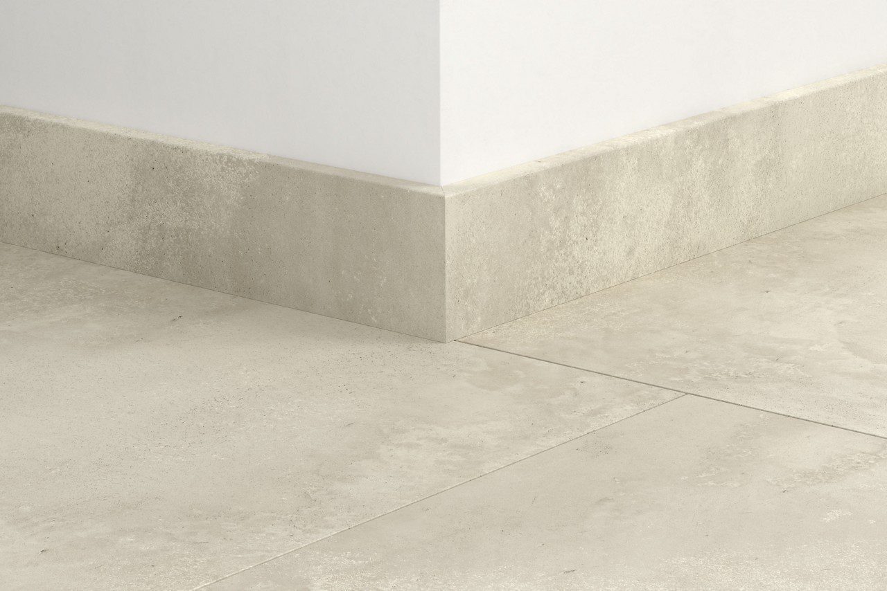 Jalkalista Quick-Step Stained Concrete laminaatille, MDF, 12x58x2400 mm