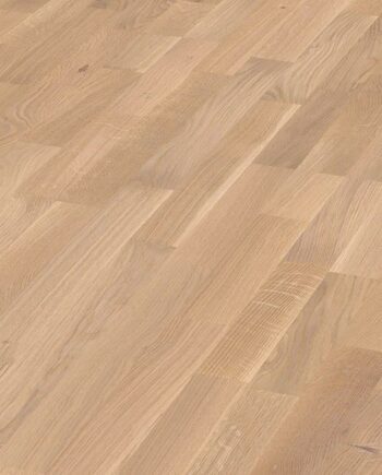 Tammiparketti Meister, Longlife PC 200, Cream oak lively 09037, 3-sauva, 2400 x 200 mm, harjattu, ultramatta lakka