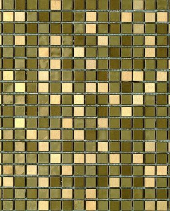 Metallimosaiikki Dune Metalic Gold, 30,1x30,1 cm, 8 mm