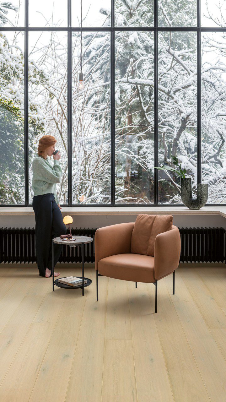 Naturaalparkett Quick-Step Cala Wintry Forest Oak eriti matt lakk, veekindel 220mm