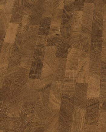 Päätypuuparketti tammi Natur, englantilainen ladonta, 18 mm, pala 20 x 60 mm