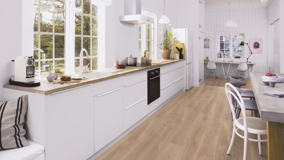 Parkett Bauwerk Casapark tamm 35 Crema B-Protect® ultramatt lakk 181mm