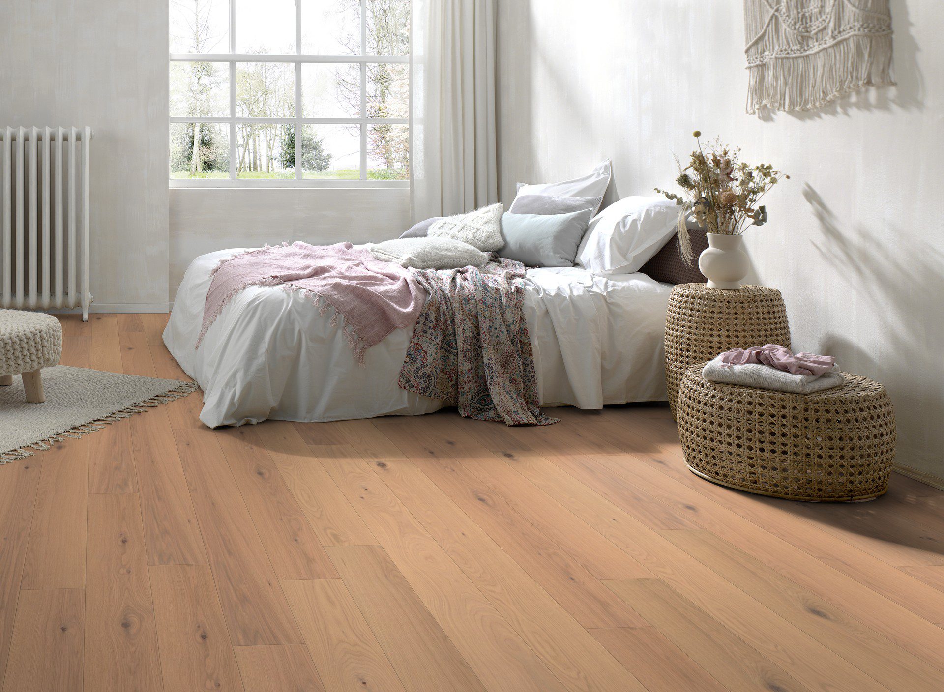 Spoonparkett Parky Master Sand Oak Rustic Light – interjöör