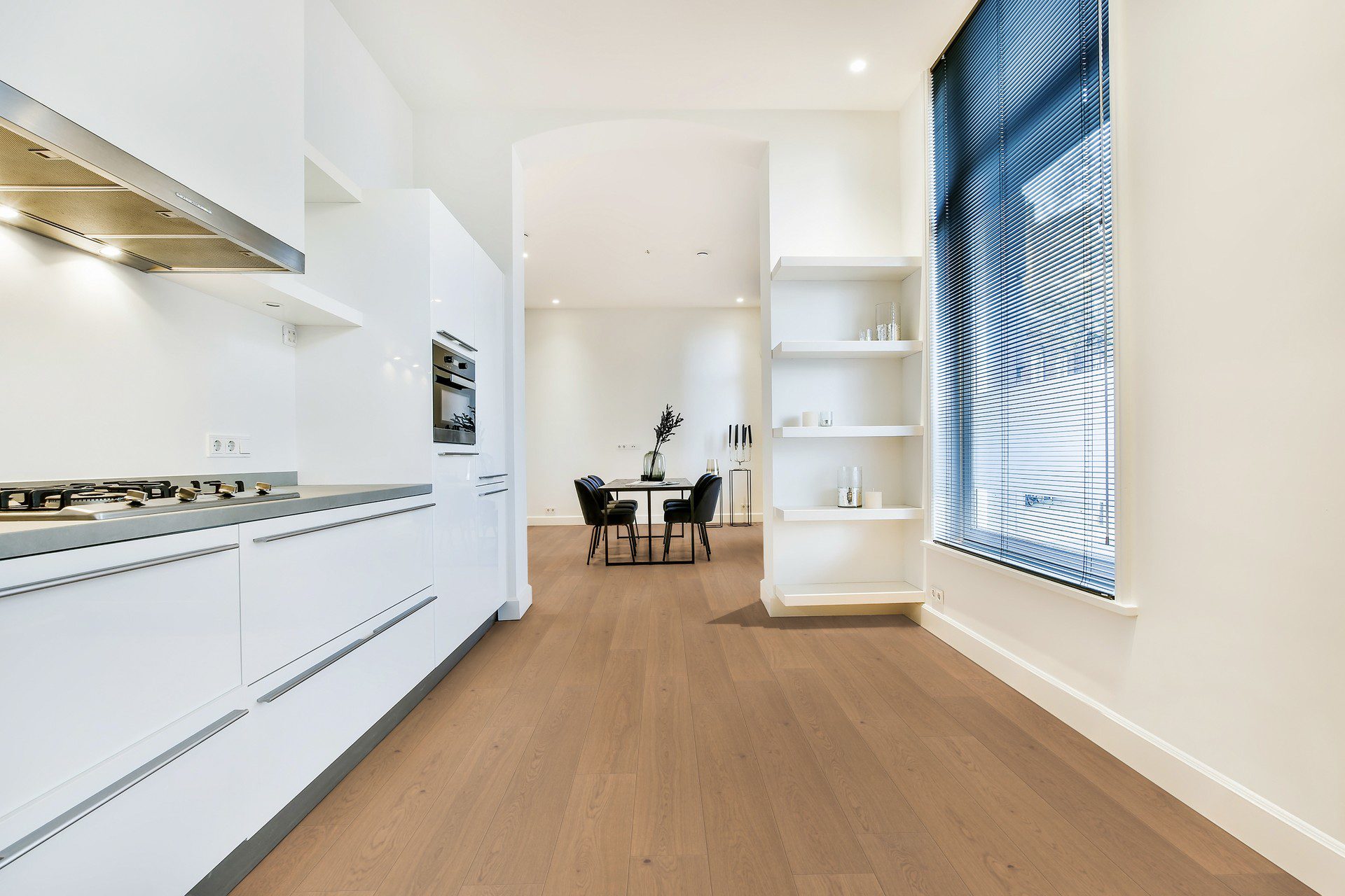 Spoonparkett Parky Summit Sahara Oak Rustic Light – interjöör