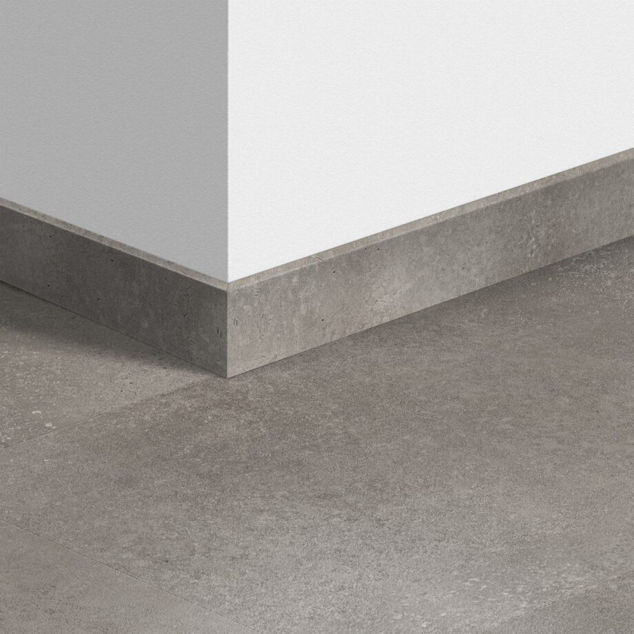 Jalkalista Quick-Step Concrete Rock LVT-vinyylilattialle, vedenkestävä, 12x58x2400 mm Jalkalista Quick-Step Concrete Rock LVT-vinyylilattialle, vedenkestävä, 12x58x2400 mm