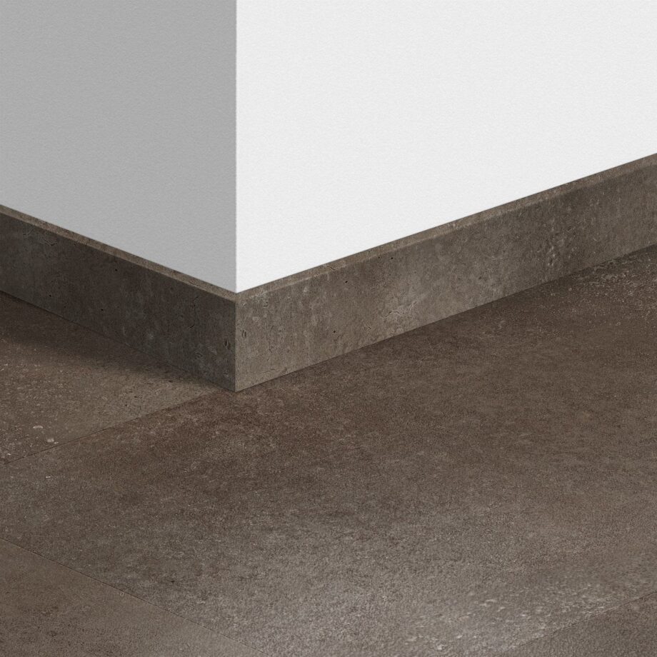 Jalkalista Quick-Step Oxidized Rock LVT-vinyylilattialle, vedenkestävä, 12x58x2400 mm