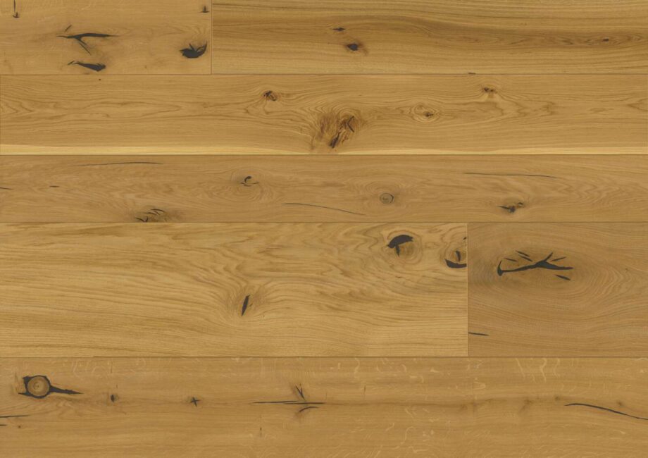 Tammiparketti Bauwerk Unicopark natur 46 öljytty harjattu