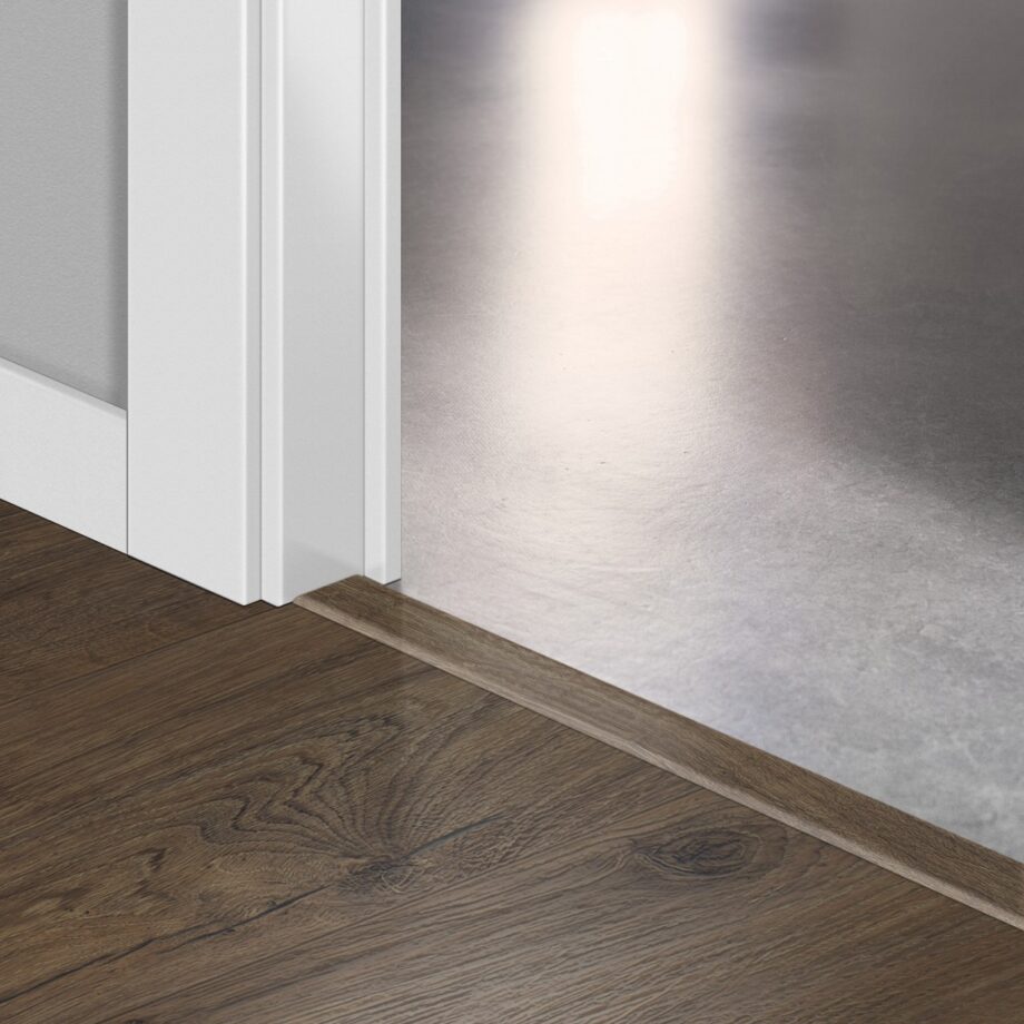 Incizo 5in1 -siirtymälista Quick-Step Classic Oak Brown laminaatille, 13x48x2150 mm