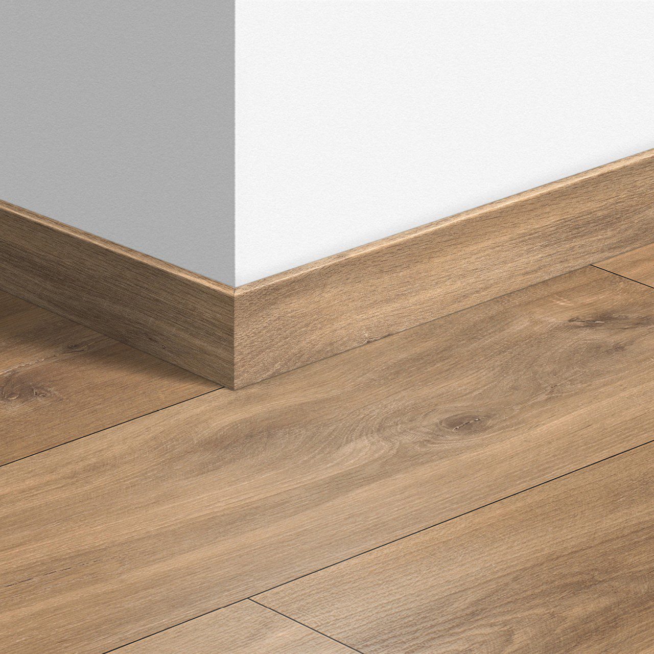 Jalkalista Quick-Step Midnight Oak Natural laminaatille, MDF, 12x58x2400 mm