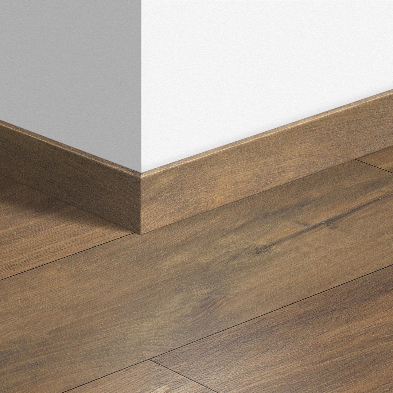 Jalkalista Quick-Step Midnight Oak Brown laminaatille, MDF, 12x58x2400 mm