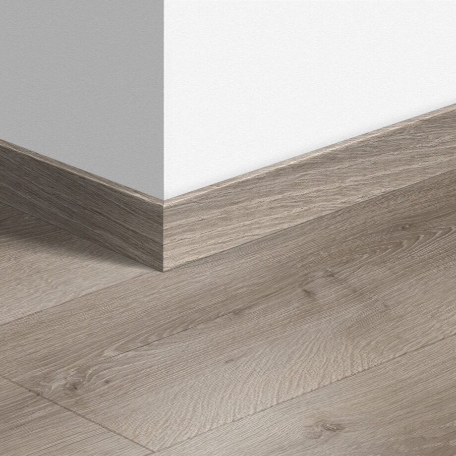 Jalkalista Quick-Step Desert Oak Brushed Grey laminaatille, MDF, 12x58x2400 mm