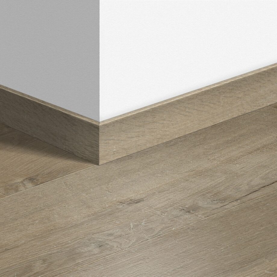 Jalkalista Quick-Step Soft Oak Light Brown laminaatille, MDF, 12x58x2400 mm