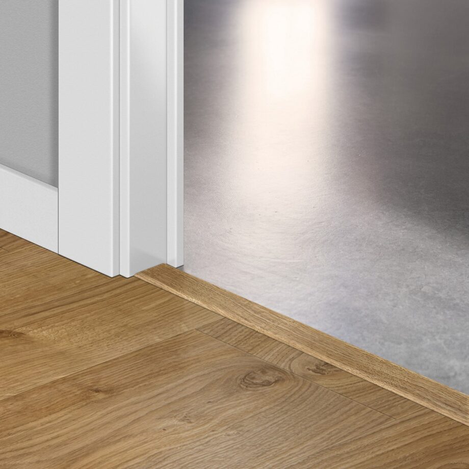 Incizo 5in1 -siirtymälista Quick-Step Cottage Oak Natural LVT-vinyylilattialle (Alpha), 8x45x2000 mm