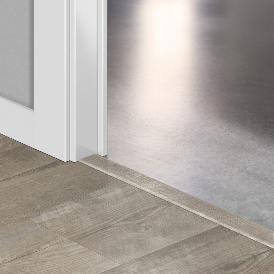 Incizo 5in1 -siirtymälista Quick-Step Morning Mist Pine LVT-vinyylilattialle (Alpha), 8x45x2000 mm
