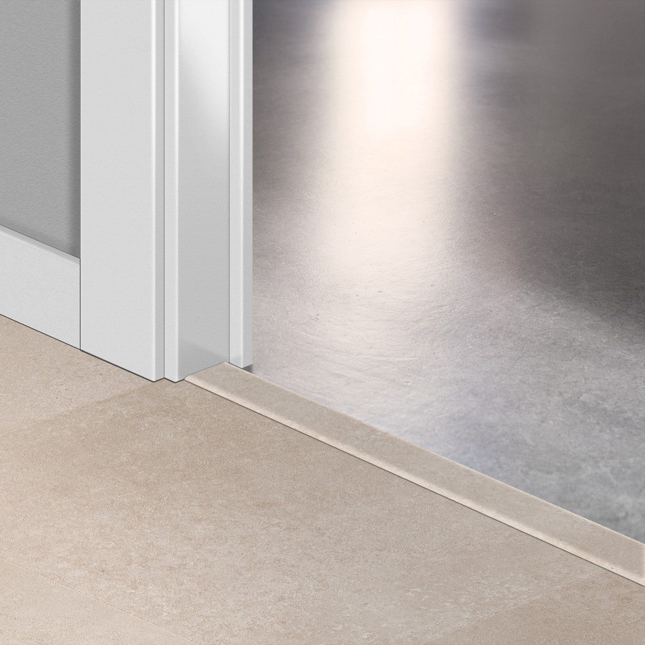 Incizo 5in1 -siirtymälista Quick-Step Coral Rock LVT-vinyylilattialle (Alpha), 8x45x2000 mm