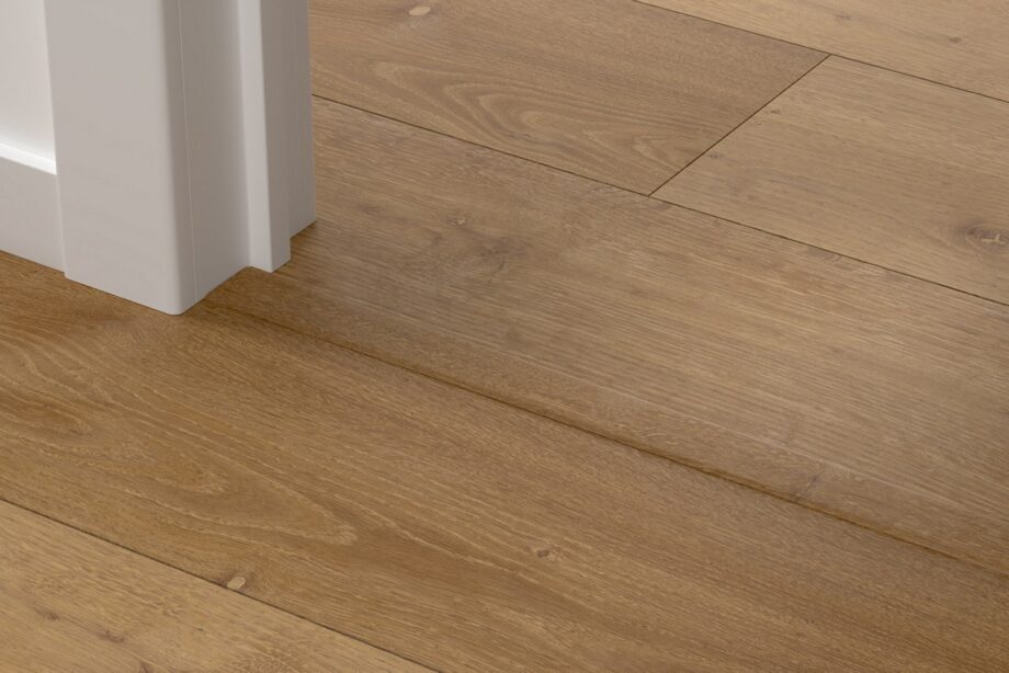 Incizo 5in1 -siirtymälista Quick-Step Elegant Oak Fumed LVT-vinyylilattialle (Alpha), 8x45x2000 mm