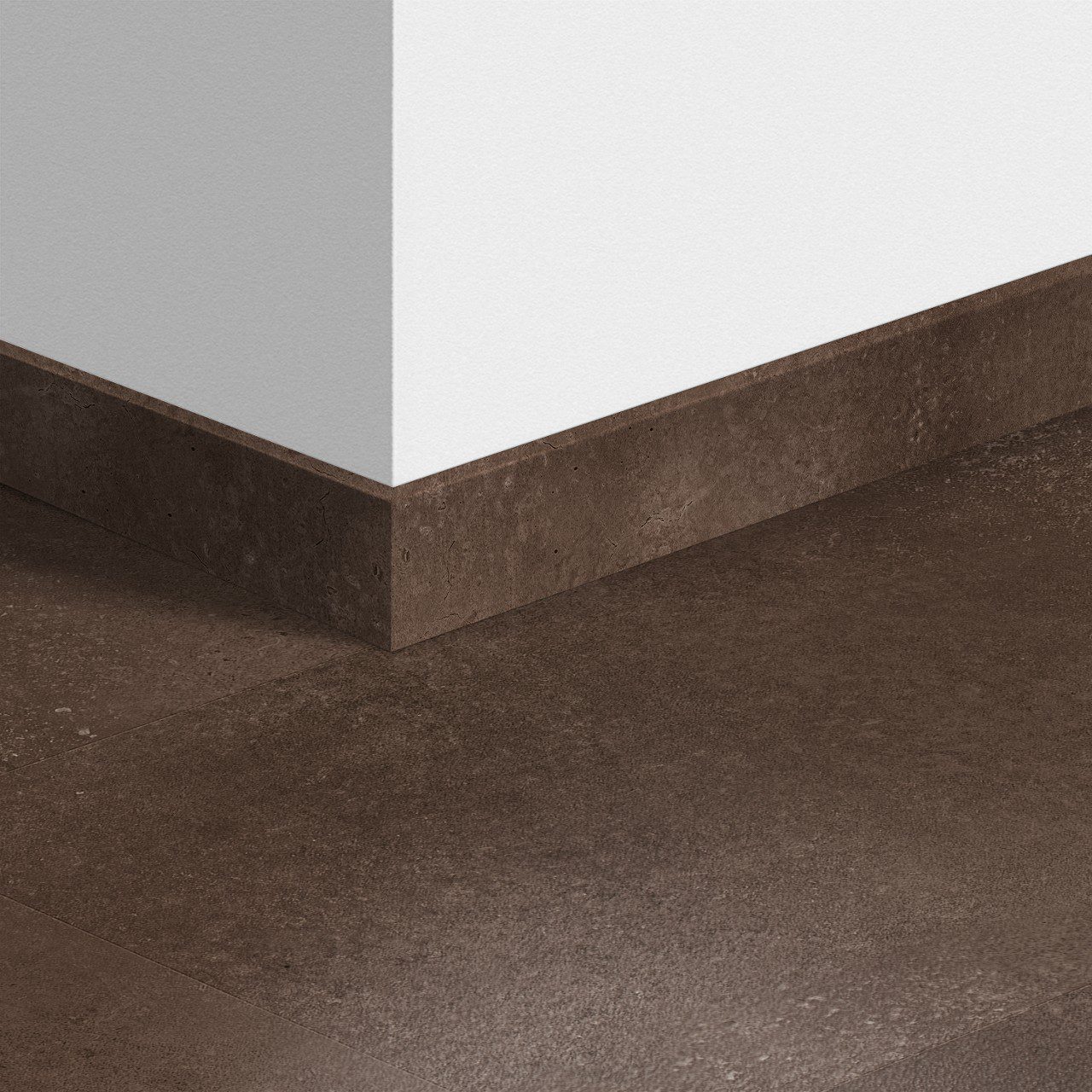 Jalkalista Quick-Step Cinnamon Rock LVT-vinyylilattialle, vedenkestävä, 12x58x2400 mm