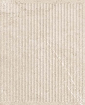 Reliefipintainen kivikuvioinen seinälaatta Tau Lithos Relief Linen, 60x120 cm, pellavanbeige, R10, rektifioitu