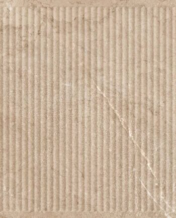 Reliefipintainen kivikuvioinen seinälaatta Tau Lithos Relief Sand, 60x120 cm, hiekanbeige, R10, rektifioitu