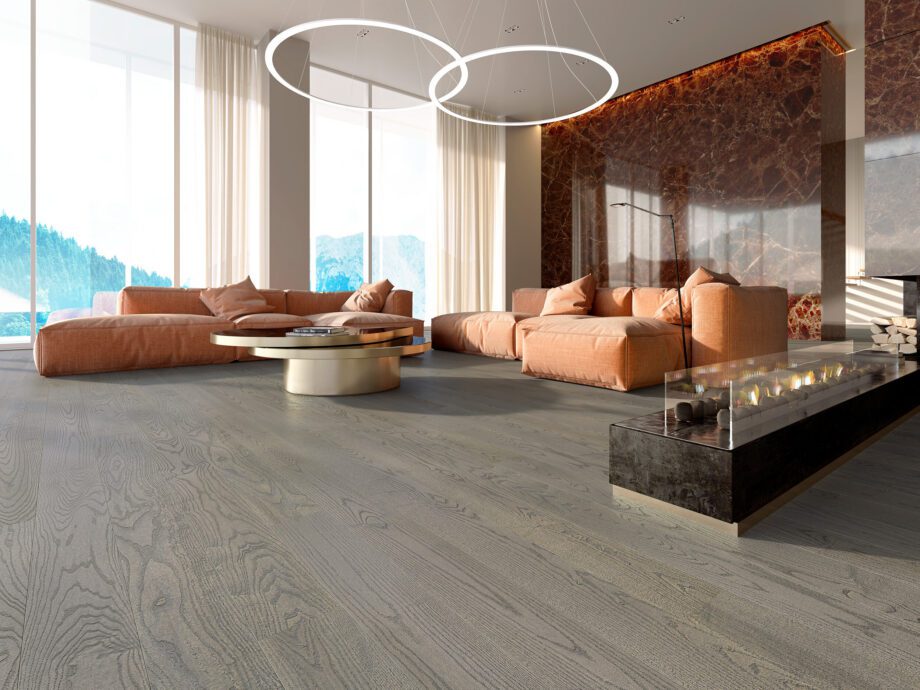 Saarniparketti Esta Elegant Dusky Grey erittäin mattalakattu – 3