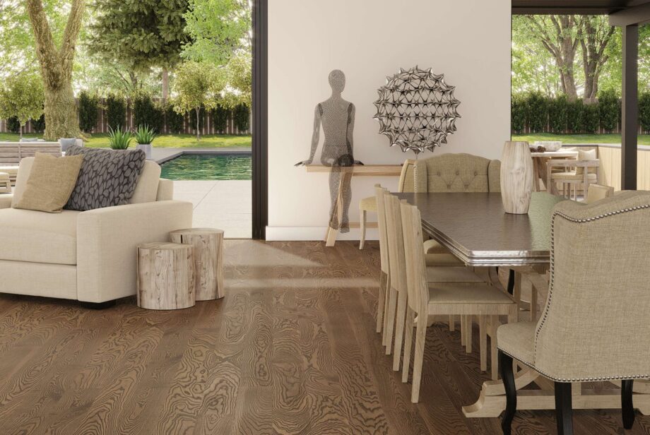 Saarniparketti Esta Elegant Walnut Colour erittäin mattalakattu – 3