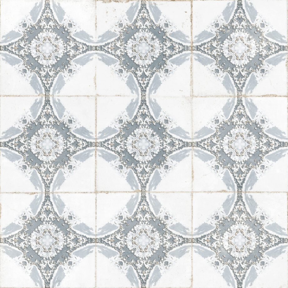 Mustriline hüdroplaadi-stiilis keraamiline plaat Dune Atlantique Saint-Michel Bleu – interjöör Mustriline hüdroplaadi-stiilis keraamiline plaat Dune Atlantique Saint-Michel Bleu – interjöör