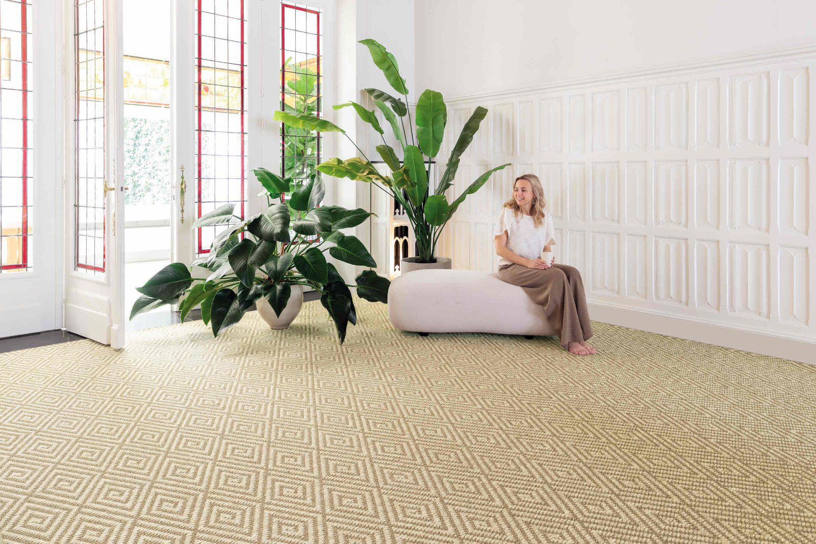 Sisal kokolattiamatto Tasibel Broadway 2070/19/20 – 2