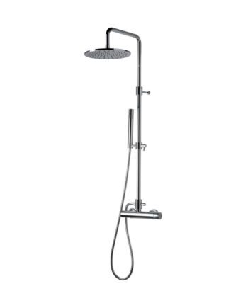 Suihkujärjestelmä hanalla Emmevi Filobrass 8500284, kattosuihku Ø 250 mm
