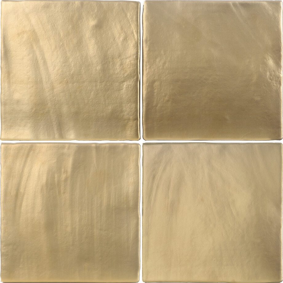 Metalliefektiga reljeefne keraamiline seinaplaat Dune Tabarca Gold Matt Metalliefektiga reljeefne keraamiline seinaplaat Dune Tabarca Gold Matt