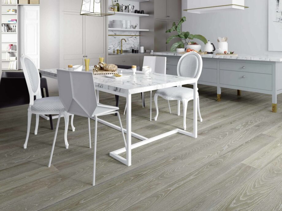 Tammiparketti Esta ABC Olive Grey Ivory Pores erittäin mattalakattu – 3
