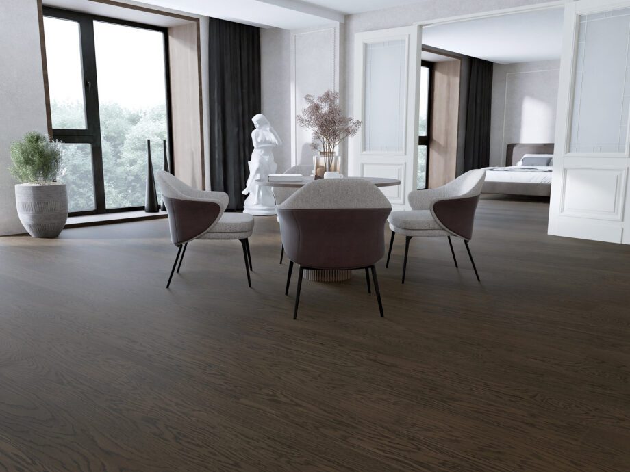 Tammiparketti Esta Nova Eco Elite Lava Grey erittäin mattalakattu – 3