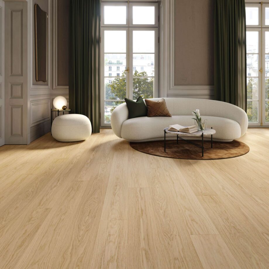 Tammiparketti Esta Nova Eco Elite Pure Line 202 mm viisteetön erittäin mattalakattu – sisustuksessa Tammiparketti Esta Nova Eco Elite Pure Line 202 mm viisteetön erittäin mattalakattu – 3