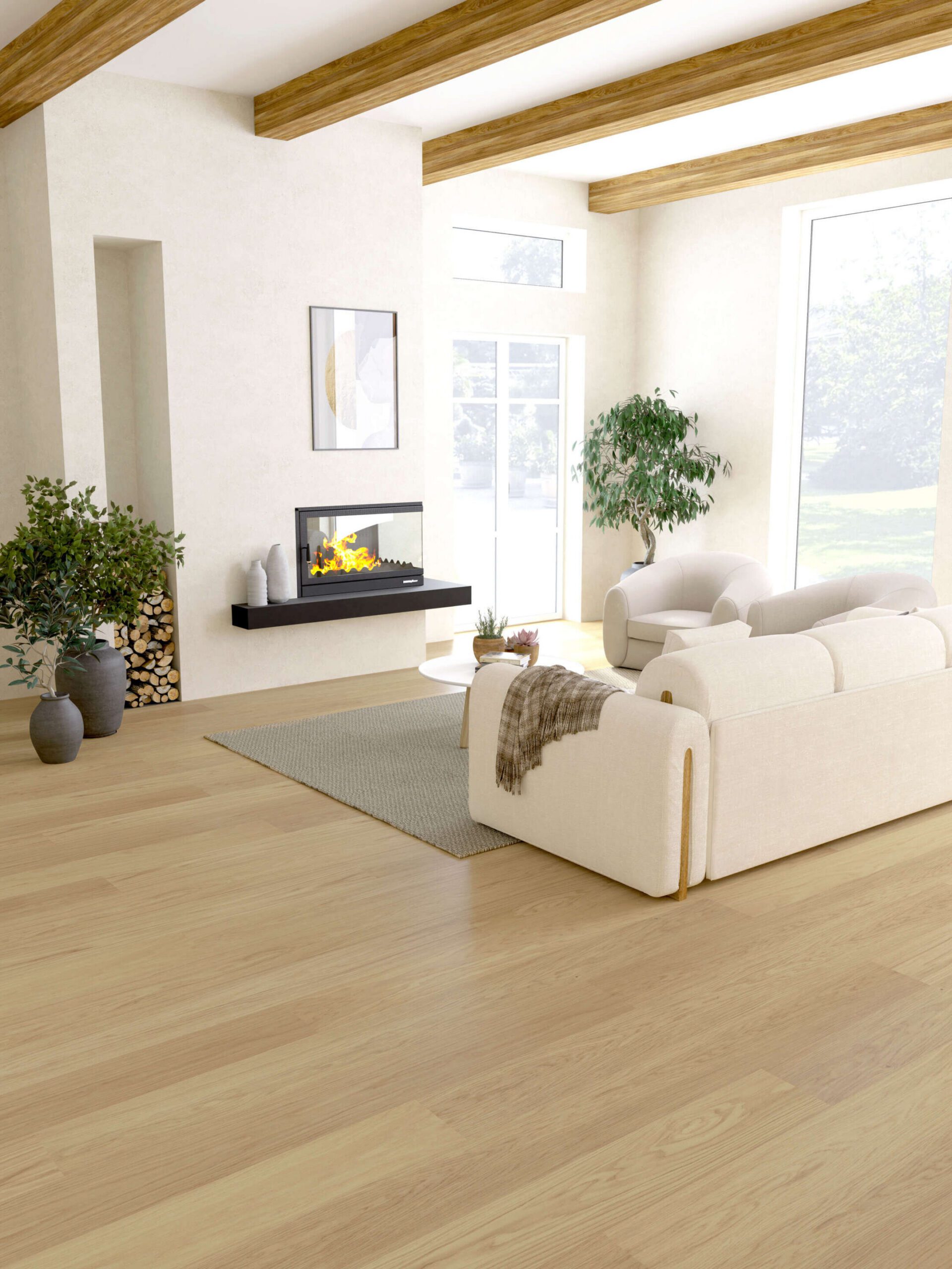 Tammiparketti Esta Nova Eco Elite Pure Line 202 mm viistetty erittäin mattalakattu – 3