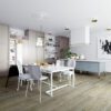 Tammiparketti Esta Vivid Olive Grey Ivory Pores erittäin mattalakattu – lähikuva Tammiparketti Esta Vivid Olive Grey Ivory Pores erittäin mattalakattu – 3